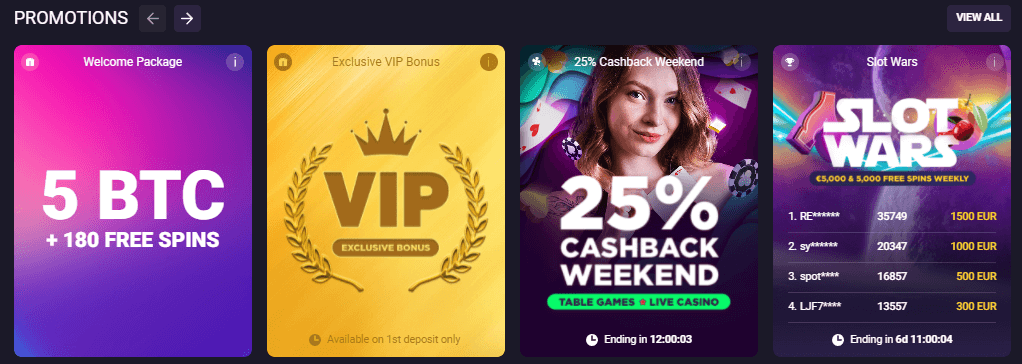 BitStarz Casino Promotions