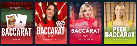 Stake Casino Baccarat Games