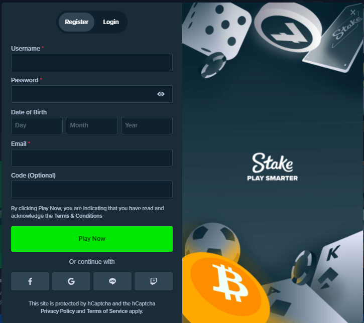 Stake Registration Process